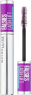 Maybelline The Falsies Lash Lift Waterproof Mascara Volumizing, Lengthening, Lifting, Curling, Multiplying, Eye Makeup, Brownish Black, 1 Count
